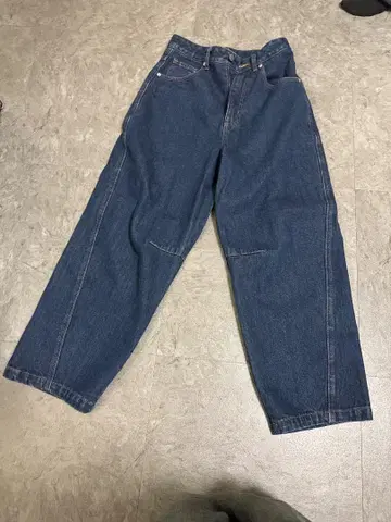 노리밋 자수 데님 팬츠