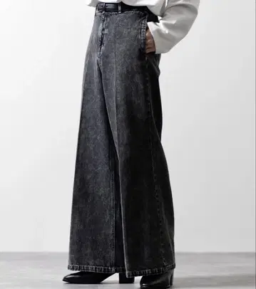 CLEL 데님 팬츠 블랙 M 사이즈