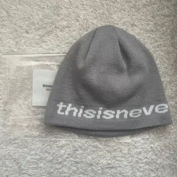 [ 미사용 새상품 ] thisisneverthat 비니 그레이