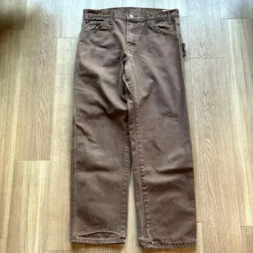 90s Dickies 페인터 팬츠 브라운
