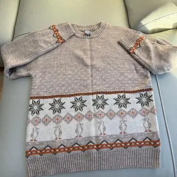 CHUMS 노르딕 무늬 스웨터 M 사이즈