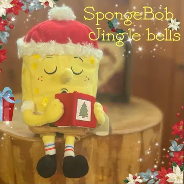 [구하기 어려움] ty 비니 베이비즈 스펀지밥 봉제 인형 산타클로스