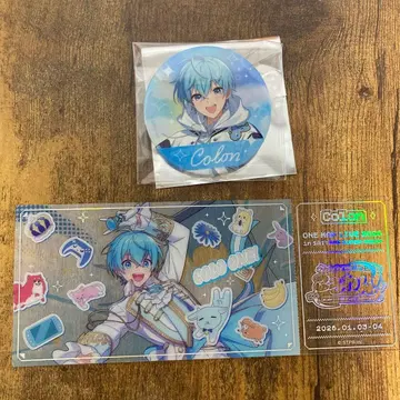 스토푸리 코로완 캔뱃지와 클리어 티켓