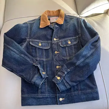 리 스톰 라이더 M 다크 블루 데님 자켓