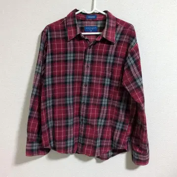 TOWNCRAFT 체크 무늬 플란넬 셔츠 L 사이즈