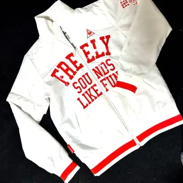 새상품급 le coq 르꼬끄 화이트 골프 자켓 점퍼