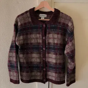 l.l.bean 울 니트 가디건