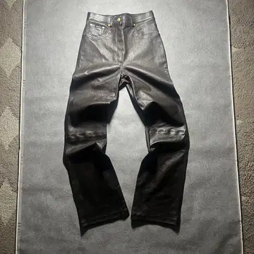 00s y2k 가죽 팬츠 vintage archive opium