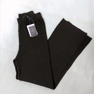 미사용 L'Appartement 리브 니트 팬츠 워셔블 이지 새상품