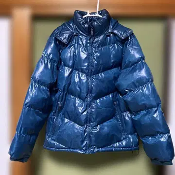 광택 그린 자켓 점퍼 후드 부착 refined