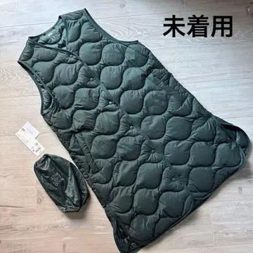 미착용품 UNIQLO 유니클로 울트라 라이트 다운 롱 베스트 M