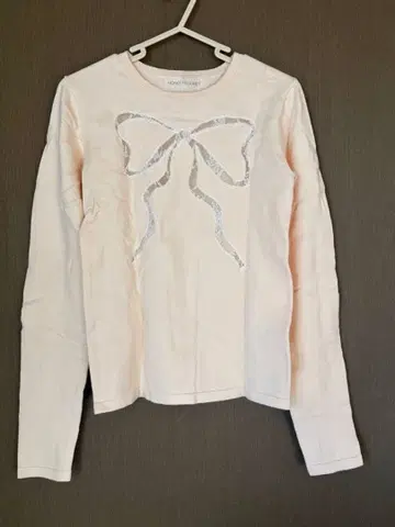 HONEY MI HONEY 레이스 리본 니트 탑