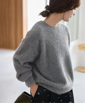 SLOBE IENA 폭스 알파카 풀오버