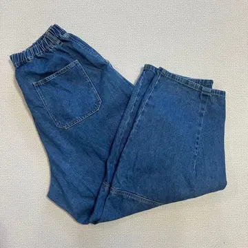 studioCRIP 배럴 데님 팬츠 L 사이즈 블루