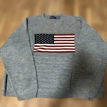 Faded Glory 미국 국기 스웨터 L USA제