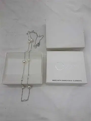 크리스탈 펄 스와로브스키 엘리먼트 여성용 목걸이