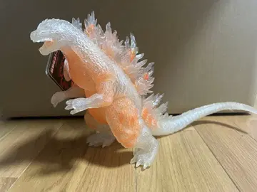 오렌지 투명 고질라 피규어 약 30cm 택 포함
