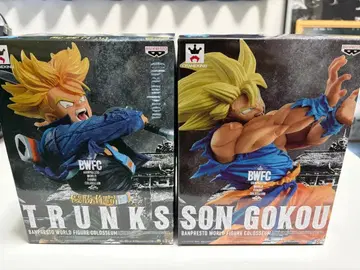 BANPRESTO BWFC 트렁크스 손오공 피규어 세트