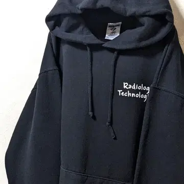 저지 라디오 로지스트 테크놀로지스트 후드 맨투맨 블랙 검정 구제 의류