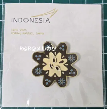 만국박람회 인도네시아관 핀 배지 다크 인도네시아 파빌리온