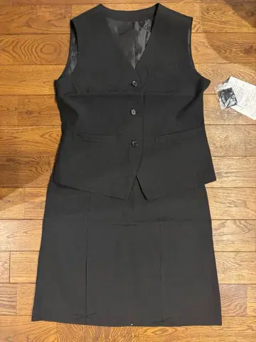 세실 사무복 베스트&스커트 세트 M 9호 미사용