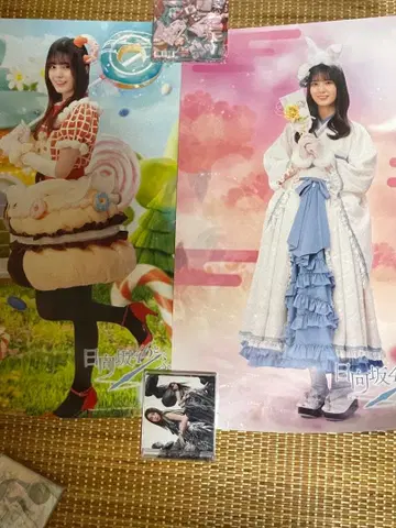 히나타자카 히나토쇼 코사카 나오 포스터 2장 멜틴 정월