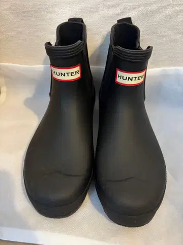 HUNTER (헌터) 의 숏 레인부츠