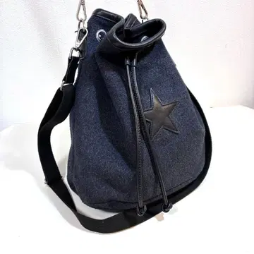 [새상품급] 복조리 숄더백 별 와펜