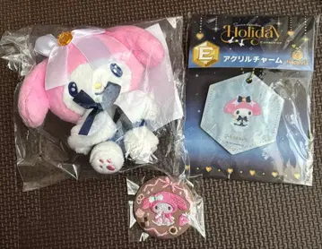 Happy 복권 산리오 마이멜로디 마스코트 자수 캔뱃지