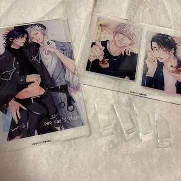 팝체리 pop one's cherry 아크릴 비주얼 보드 세트