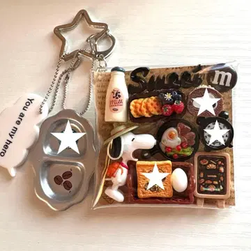 가챠 파우치 PEANUTS 모닝 세트