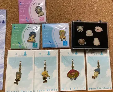 AIR Key 공식품 카미오 미스즈 굿즈 세트 Kanon CLANNAD