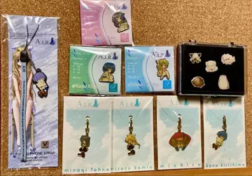 AIR Key 공식품 카미오 미스즈 굿즈 세트 Kanon CLANNAD