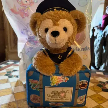 택 포함 새상품 봉제 인형 더피 20주년 디즈니씨