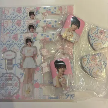 illit 복권 모카 MOKA 아크릴 스탠드 캔뱃지