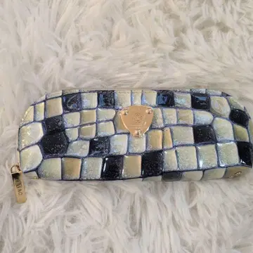 미사용급 ATAO 아타오 펜 케이스 파우치 안경 케이스 블루 프리즘