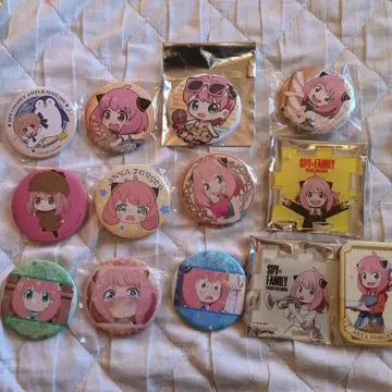 스파이 패밀리 캔뱃지 아냐 묶음 판매