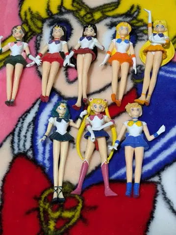 세일러문 피규어 8체 세트