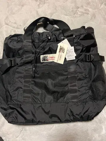 CARIBOU 2WAY 토트 백팩 블랙 미사용