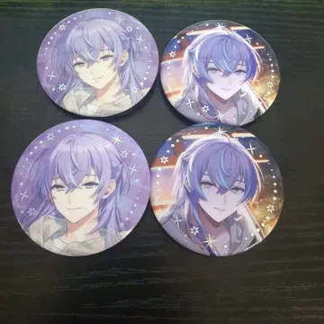 니지산지 윈터 데이트 2025 금박 캔뱃지 호시미치 쇼 4개 세트