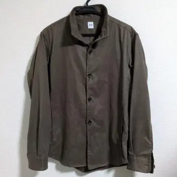 TAKEO KIKUCHI 브라운 긴팔 셔츠