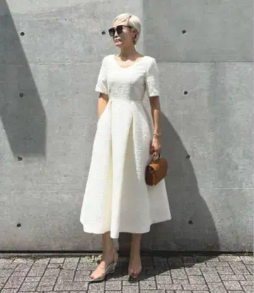 JENNE S 사이즈 오간자 원피스