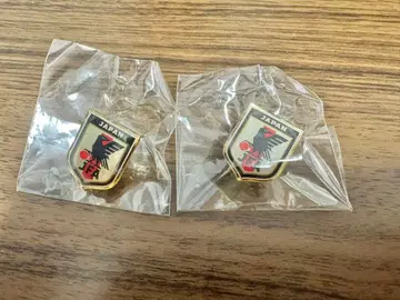 일본 축구 협회 핀 배지 2개 세트