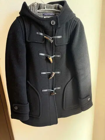 LONDON Tradition 더플 코트 블랙