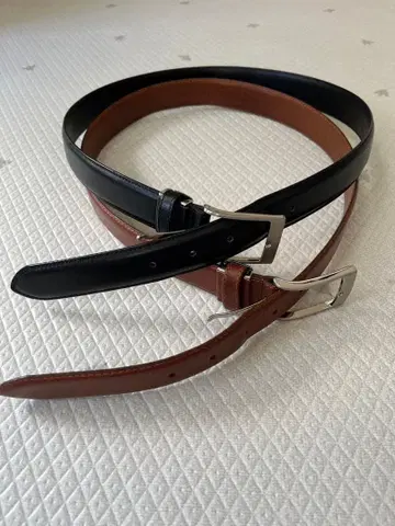 남성용 벨트 2개 세트