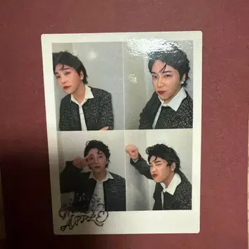 오오모리 모토키 폴라로이드풍