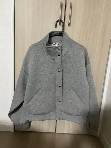 H&M 저지 자켓 그레이 M 사이즈