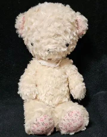 MONSEUIL 꽃무늬 베어 곰 티롤리안 베이비 봉제 인형