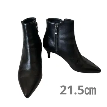 DIANA 숏부츠 21.5cm 블랙 다이애나