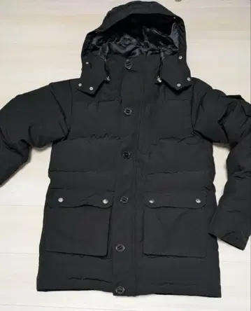 BEAMS HEART 발수 가공 블루종 다운 자켓